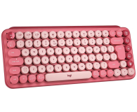 LOGITECH POP KEYS Coral Rose US INTL - 716622 - zdjęcie 2